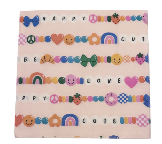 Bracelet Printed Napkins