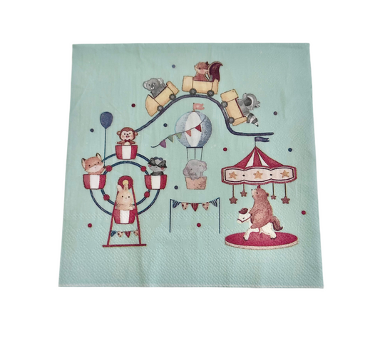 Circus Printed Napkins