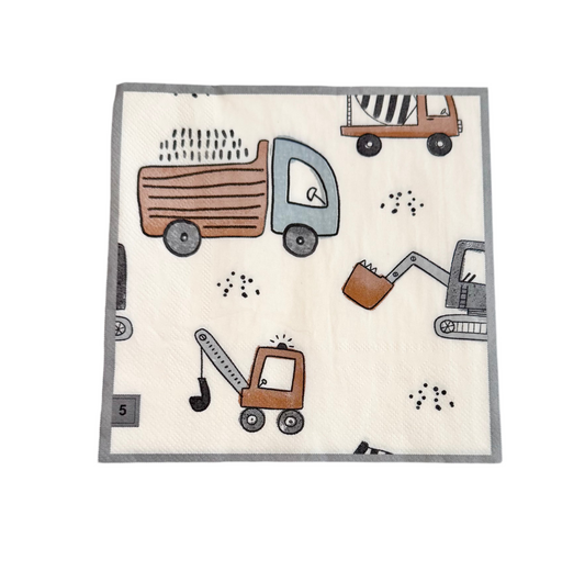 Truck Printed Napkins