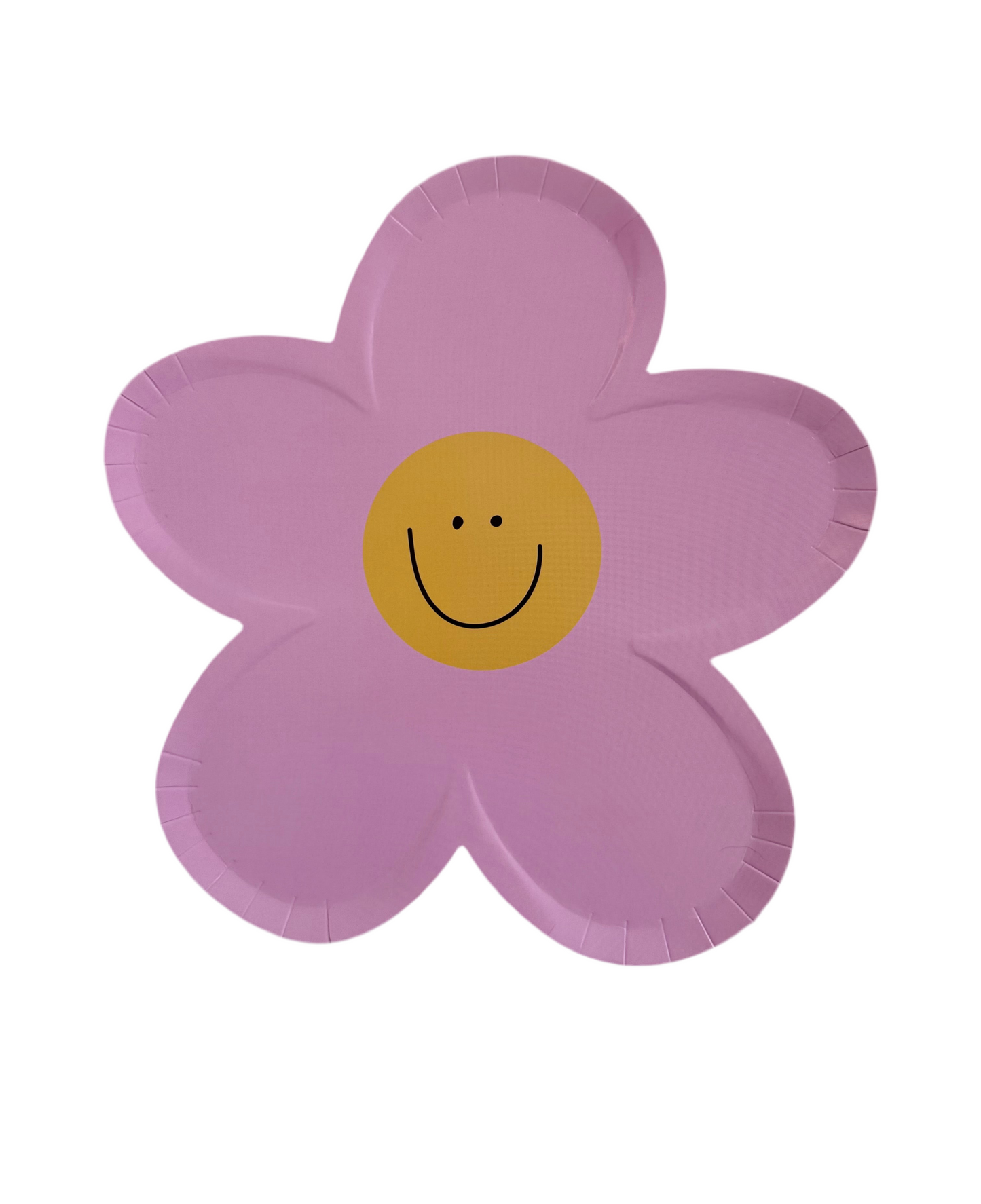 Pink Flower Plate