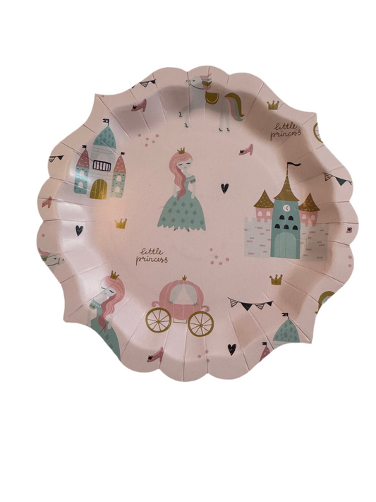 Castle Princess Plates